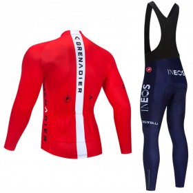 Tenue Maillot M/L + Collant à Bretelles 2021 Ineos Grenadiers N005